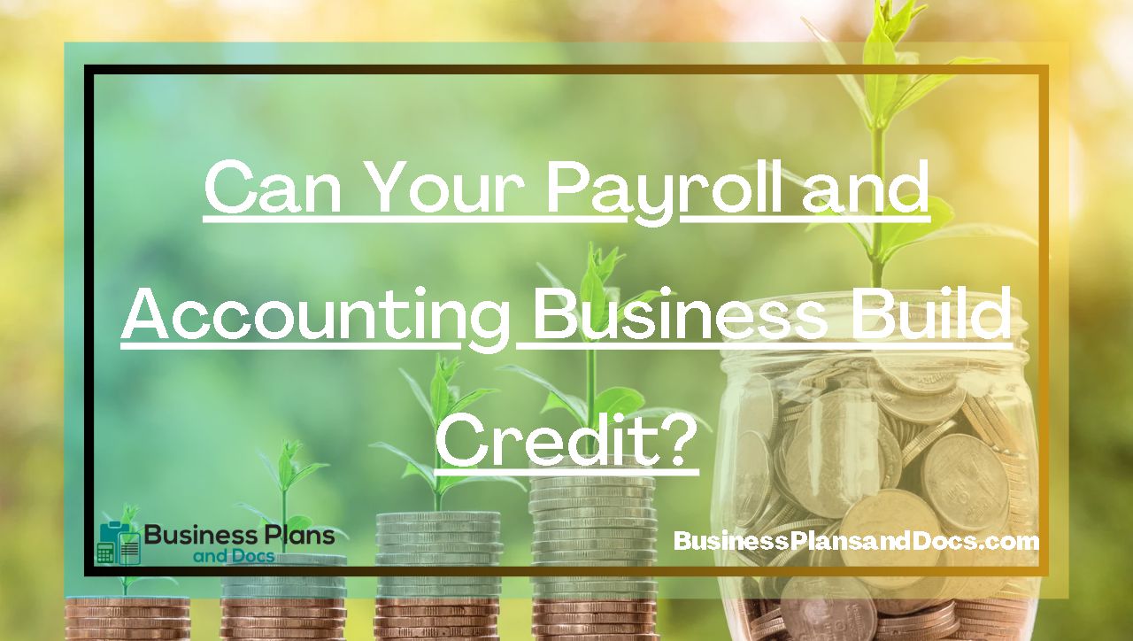 Can Your Payroll and Accounting Business Build Credit?