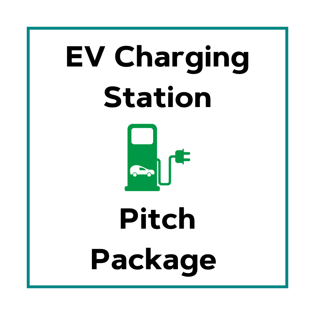 Electric Vehicle Charging Station Pitch Package Business Plans and Docs