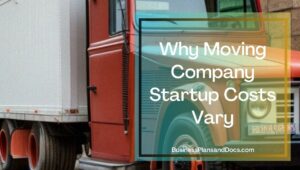 Moving Company Startup Costs