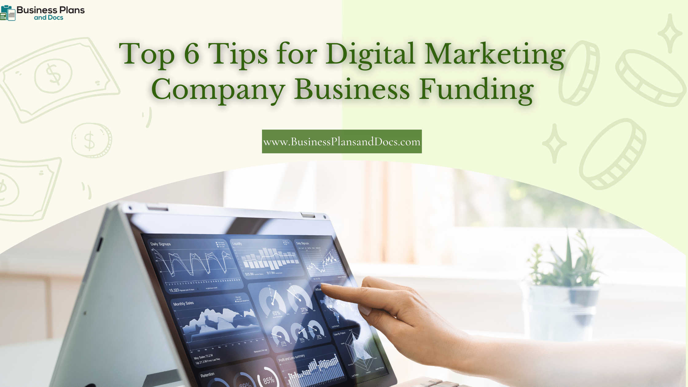 Top 6 Tips for Digital Marketing Company Business Funding